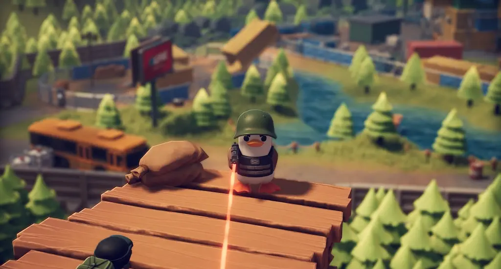 Escape from Duckov Somehow I lost track of time while shooting at ducks in Escape of Duckov.