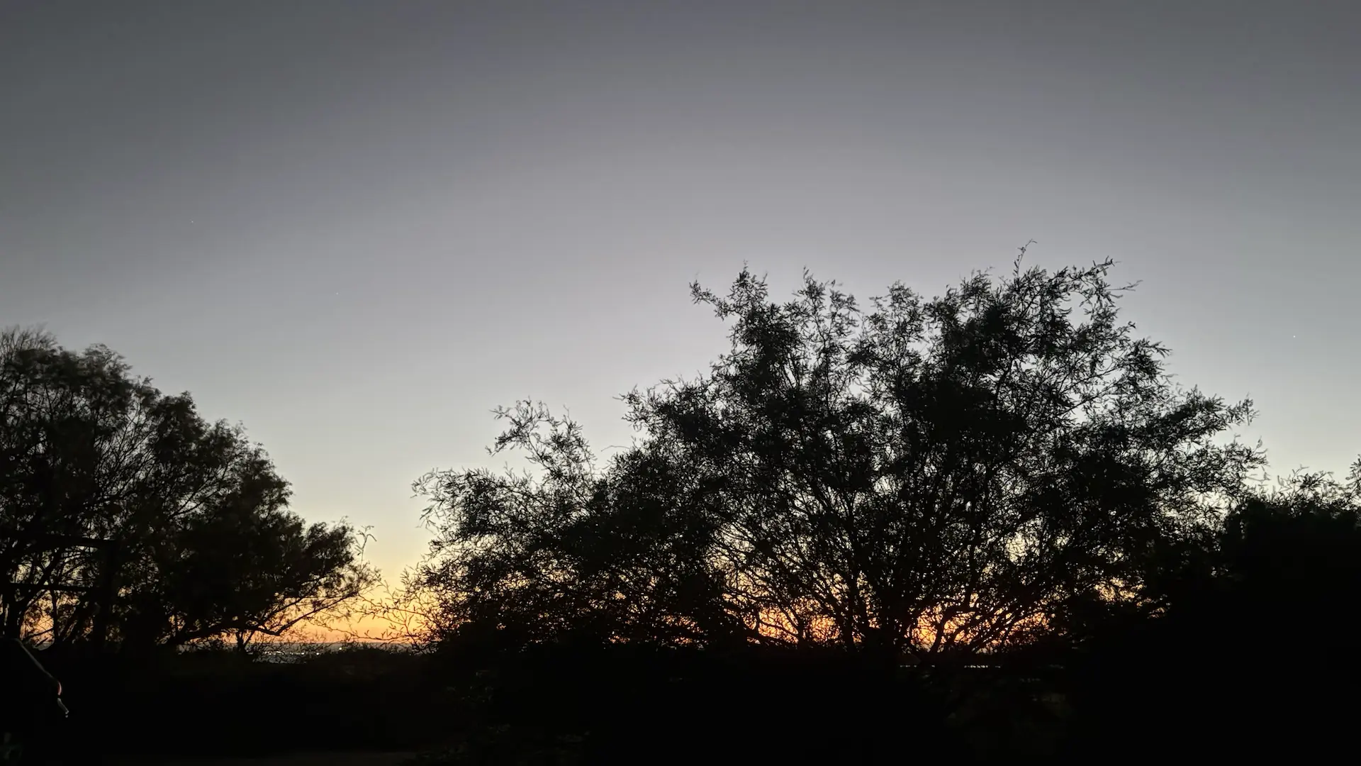 Evening photos made with iPhone are pretty good. I took this shot around 7PM.