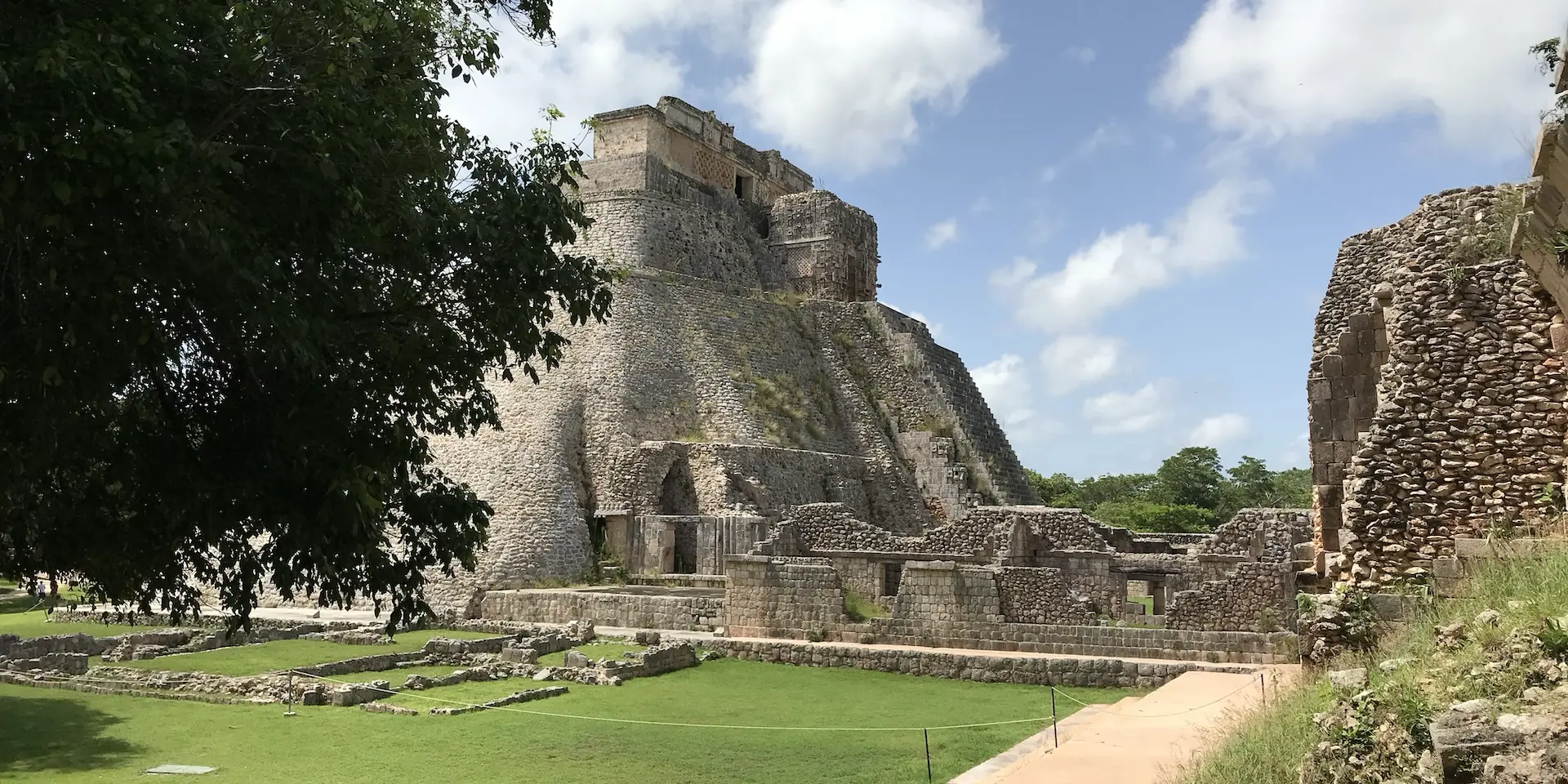 The Uxmal ruins near Merida